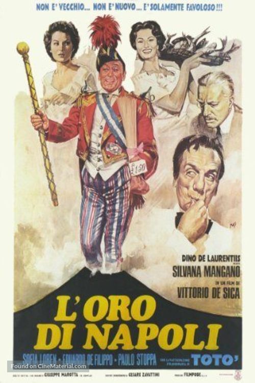 L&#039;oro di Napoli - Italian Movie Poster