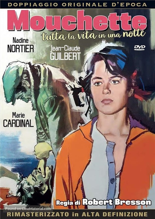 Mouchette - Italian DVD movie cover