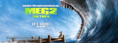 Meg 2: The Trench - German Movie Poster