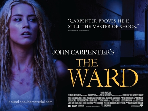 The Ward - British Movie Poster