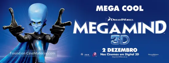 Megamind - Portuguese Movie Poster