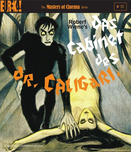 Das Cabinet des Dr. Caligari. - British Blu-Ray movie cover