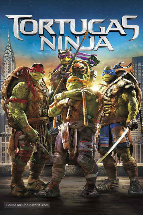 Teenage Mutant Ninja Turtles - Mexican Movie Cover