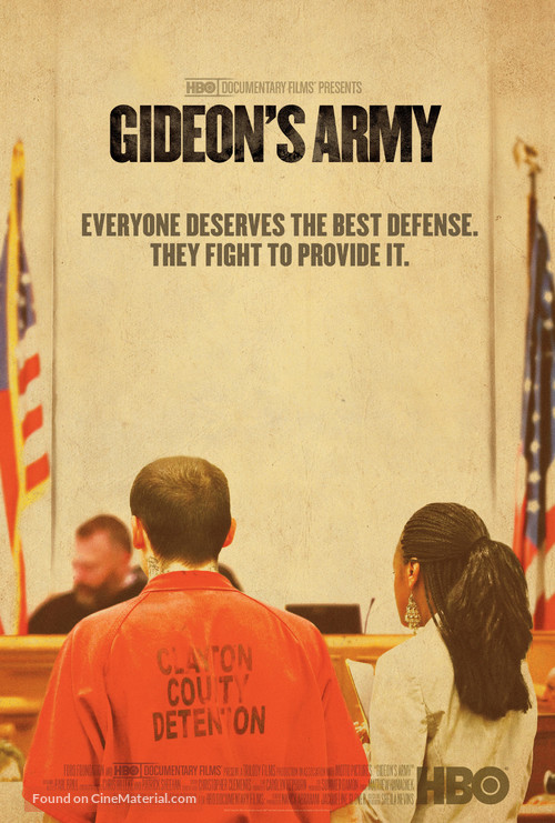 Gideon&#039;s Army - Movie Poster