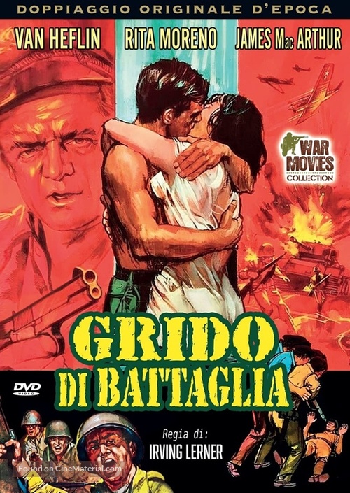 Cry of Battle - Italian DVD movie cover