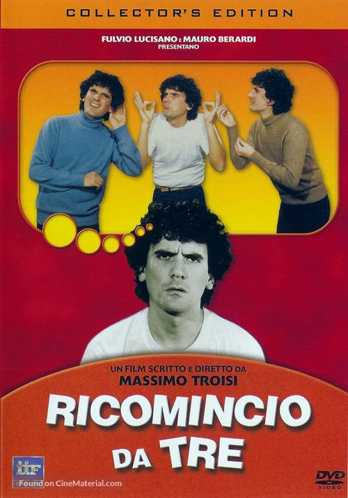 Ricomincio da tre - Italian Movie Cover