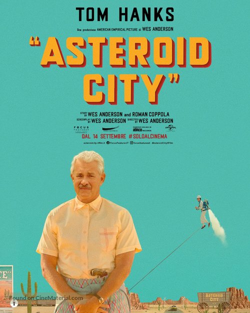 Asteroid City - Italian Movie Poster