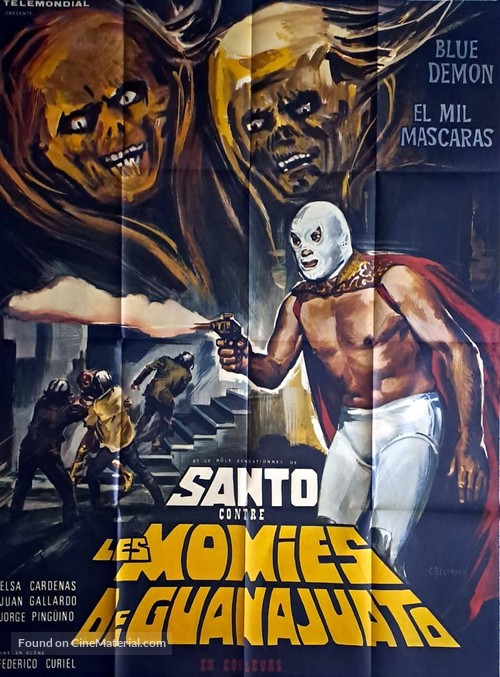 Las momias de Guanajuato - French Movie Poster