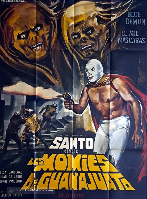 Las momias de Guanajuato - French Movie Poster