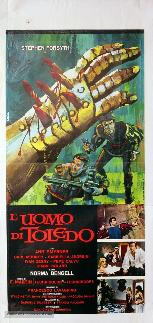 L&#039;uomo di Toledo - Italian Movie Poster