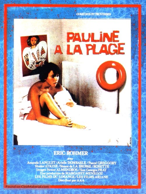Pauline &agrave; la plage - French Movie Poster