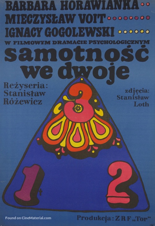 Samotnosc we dwoje - Polish Movie Poster