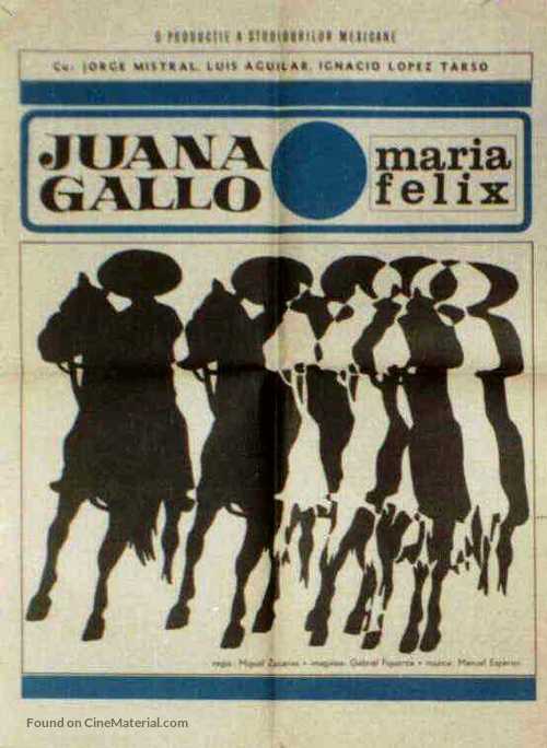 Juana Gallo - Romanian Movie Poster