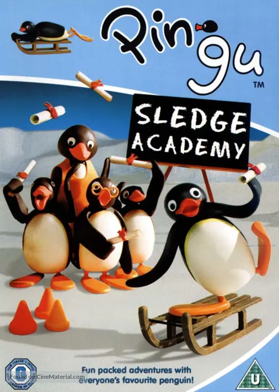 Pingu 1986 British Dvd Movie Cover Pingu 1986 British Dvd Movie Cover