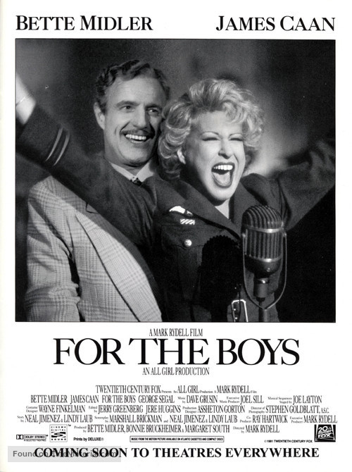 For the Boys - Movie Poster