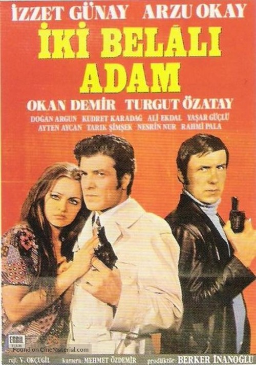 Iki belali adam - Turkish Movie Poster