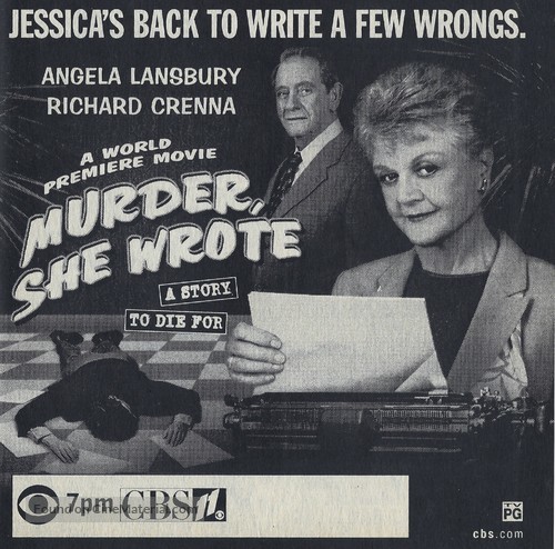 Murder, She Wrote: A Story to Die For - poster