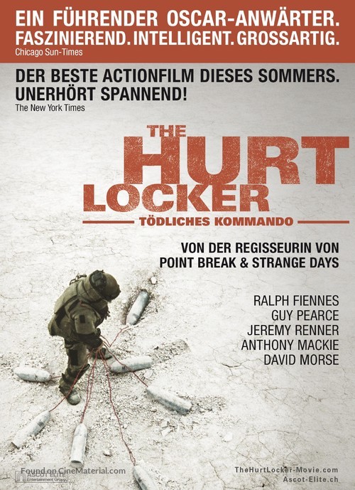 The Hurt Locker - Swiss Movie Poster