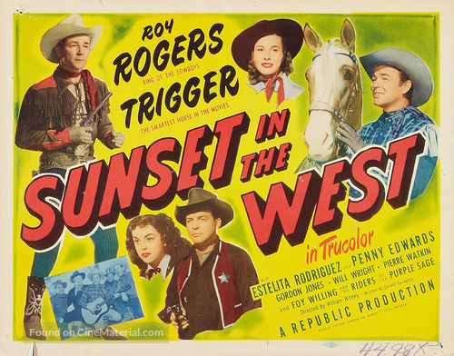 Sunset in the West - Movie Poster