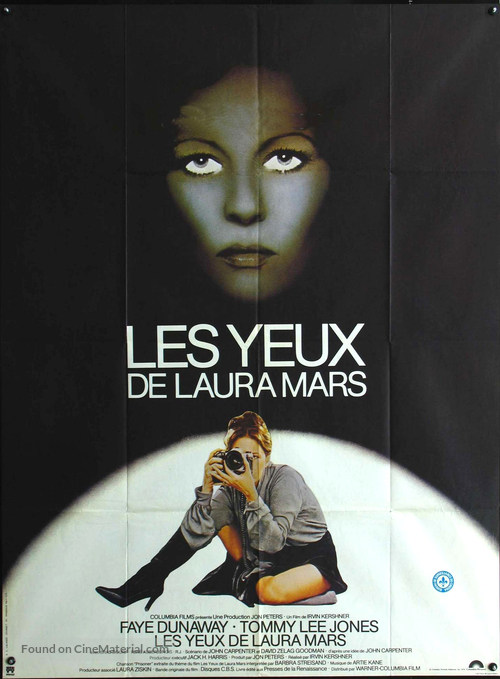 Eyes of Laura Mars - Canadian Movie Poster