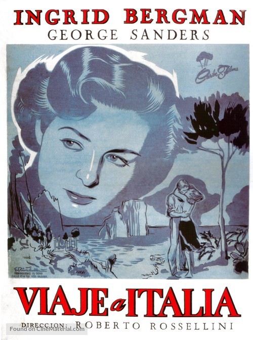 Viaggio in Italia - Cuban Movie Poster