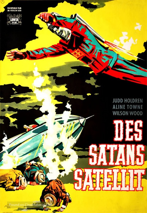 Satan&#039;s Satellites - German Movie Poster
