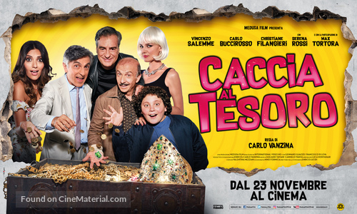 Caccia al tesoro - Italian Movie Poster