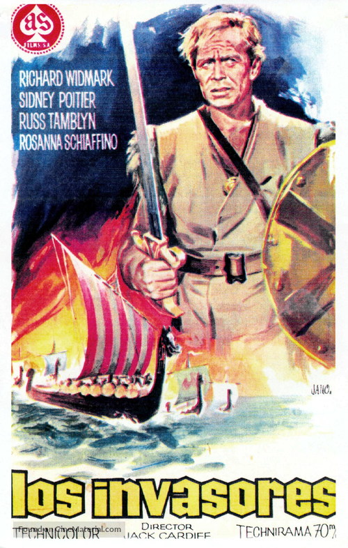 The Long Ships - Spanish Movie Poster