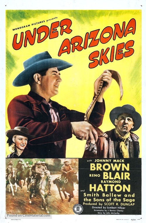 Under Arizona Skies - Movie Poster