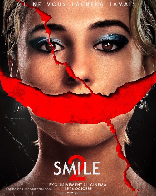 Smile 2 - French Movie Poster