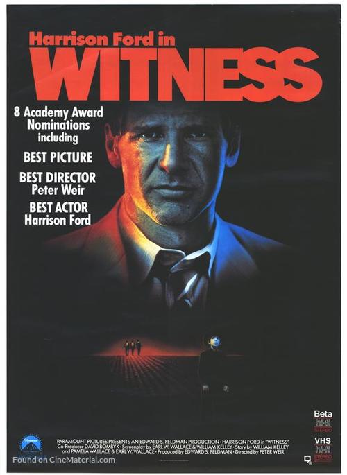 Witness - Movie Poster