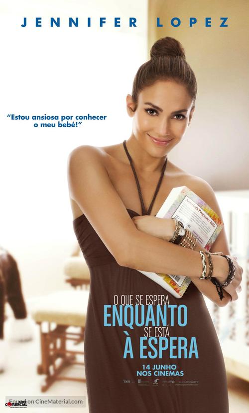 What to Expect When You&#039;re Expecting - Portuguese Movie Poster