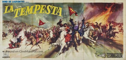 La tempesta - Italian Movie Poster