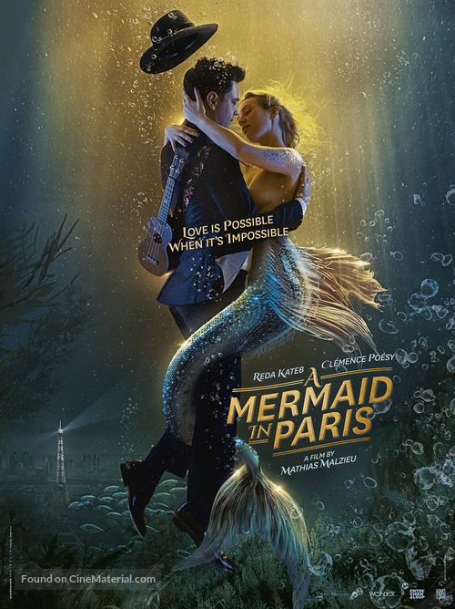 Une sir&egrave;ne &agrave; Paris - International Movie Poster