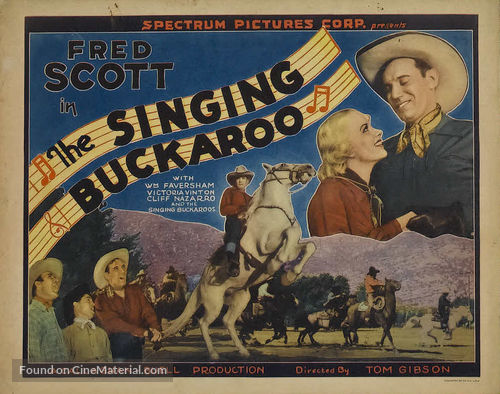 The Singing Buckaroo - Movie Poster