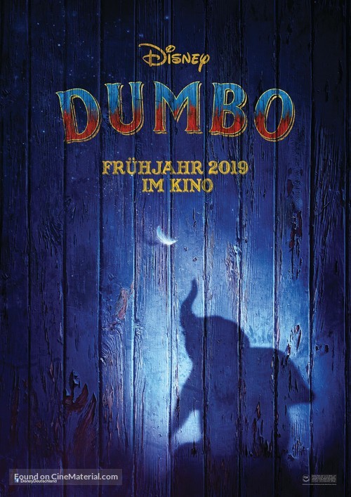 Dumbo - German Movie Poster