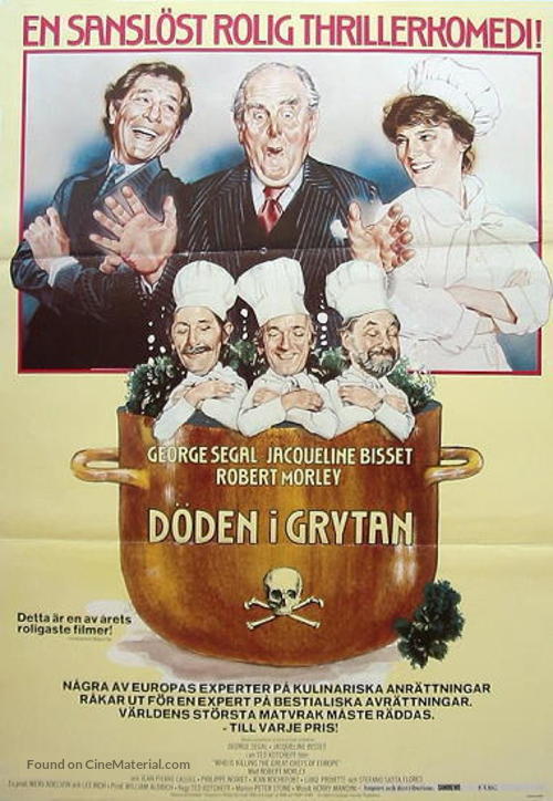 Who Is Killing the Great Chefs of Europe? - Swedish Movie Poster