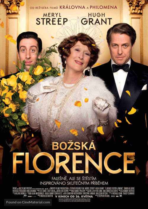 Florence Foster Jenkins - Czech Movie Poster