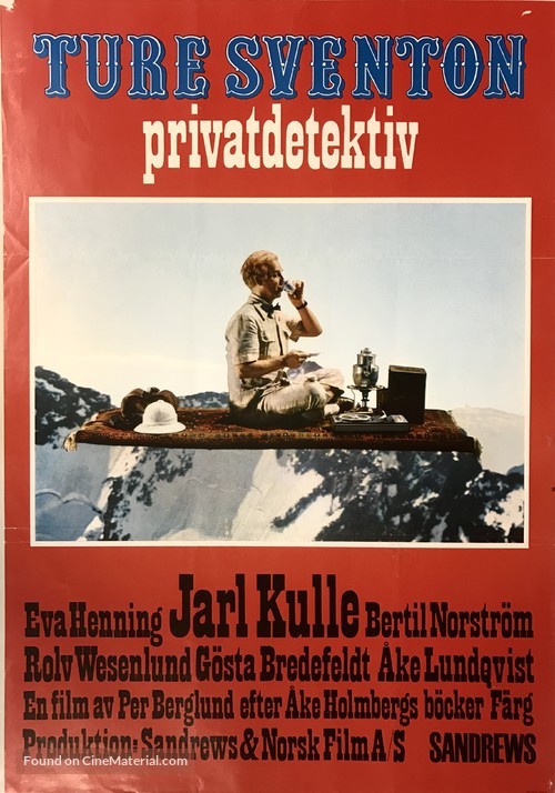 Ture Sventon - Privatdetektiv - Swedish Movie Poster