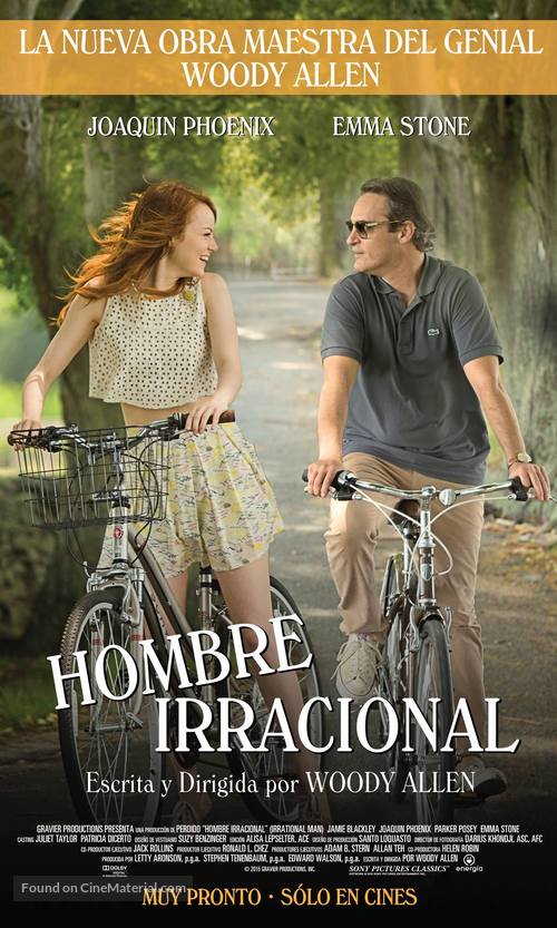 Irrational Man - Argentinian Movie Poster