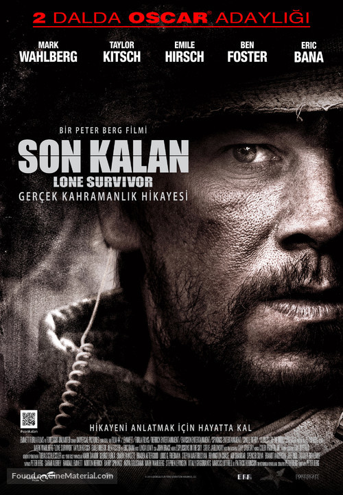 Lone Survivor - Turkish Movie Poster