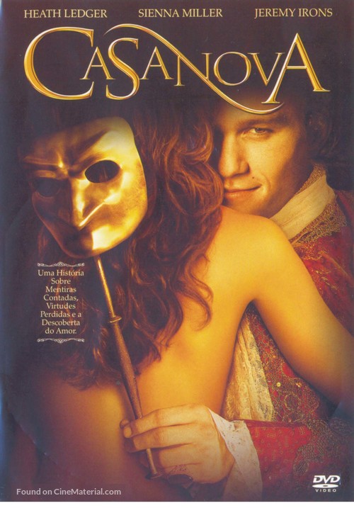 Casanova - Brazilian DVD movie cover