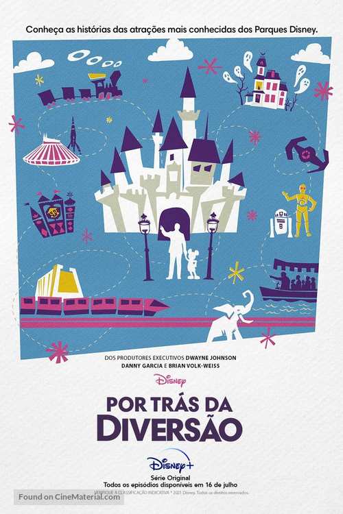 &quot;Behind the Attraction&quot; - Brazilian Movie Poster