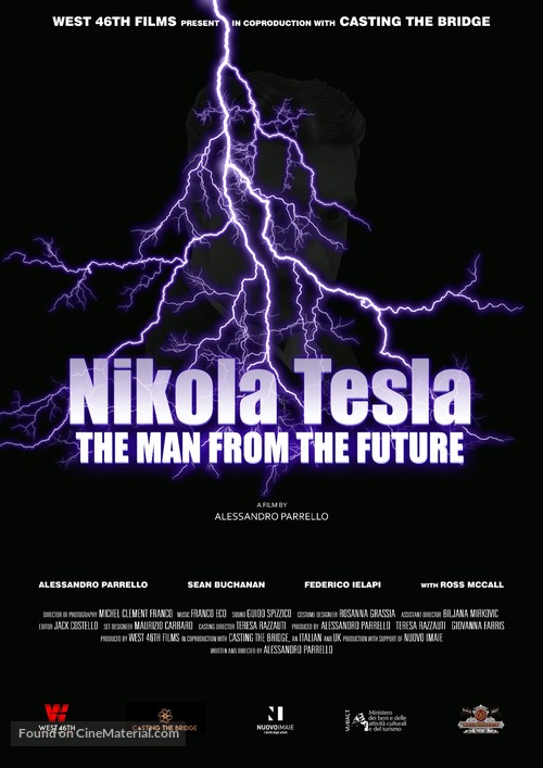 Nikola Tesla, the man from the future - International Movie Poster