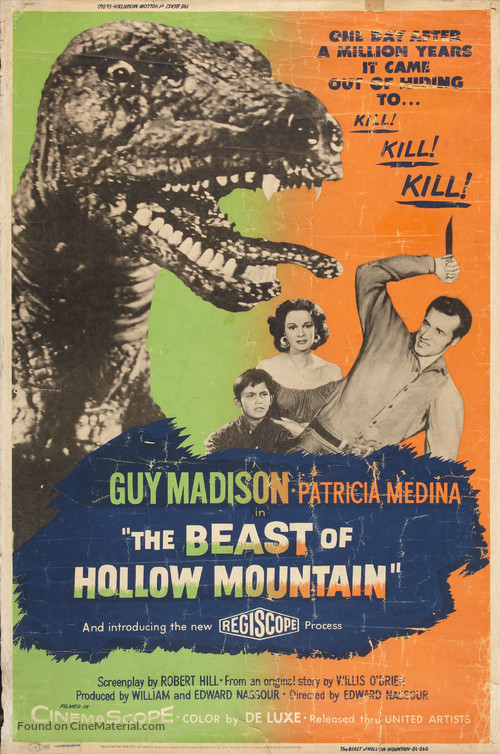 The Beast of Hollow Mountain - Movie Poster
