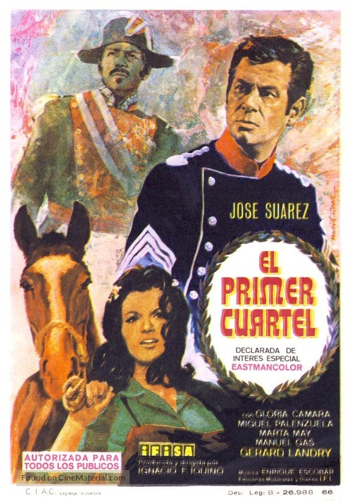 El primer cuartel - Spanish Movie Poster
