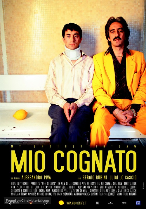 Mio cognato - Italian Movie Poster