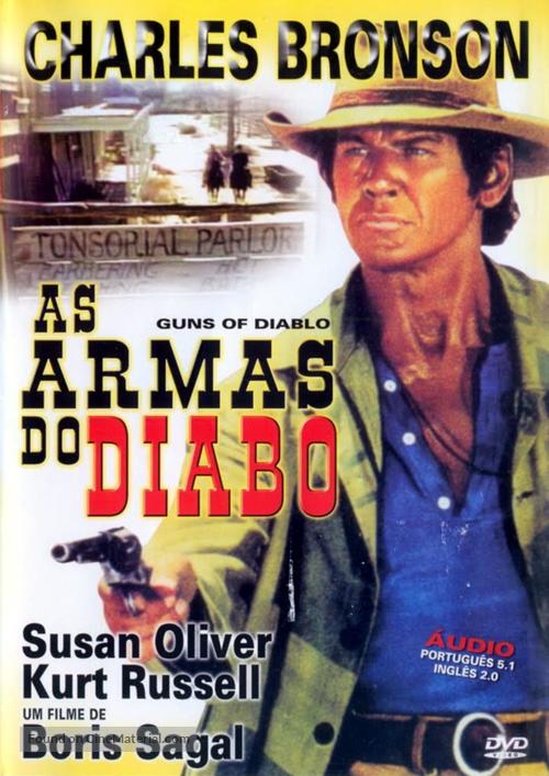 Guns of Diablo - Brazilian DVD movie cover
