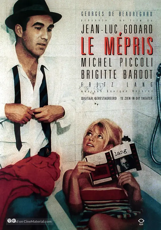 Le m&eacute;pris - Dutch Movie Poster