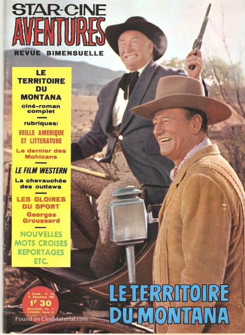 Montana Territory - French poster